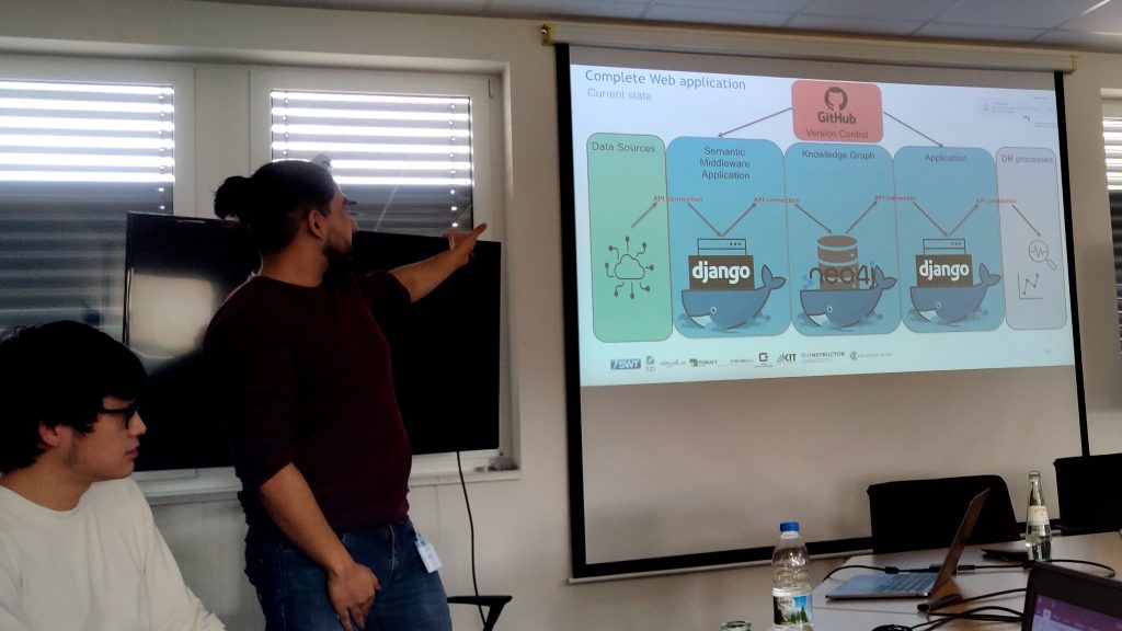 Fünftes Konsortialtreffen: Integration der Ontologie in die Semantic Middleware und Präsentation der Nutzerschnittstellen